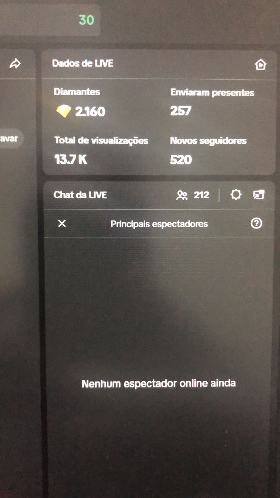 Resultado live 8